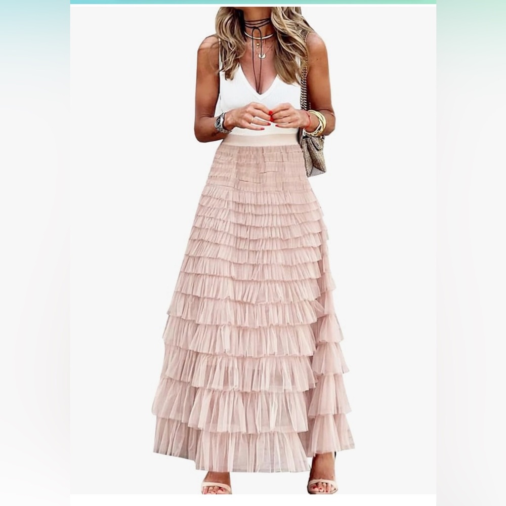 Women’s Long Maxi Tulle Skirt